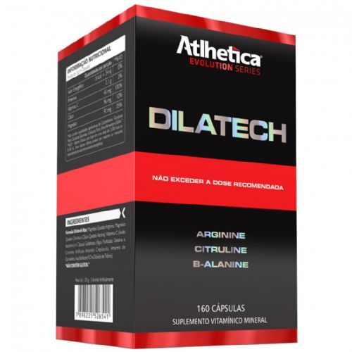 Dilatech Evolution Series - 160 capsulas - Atlhetica