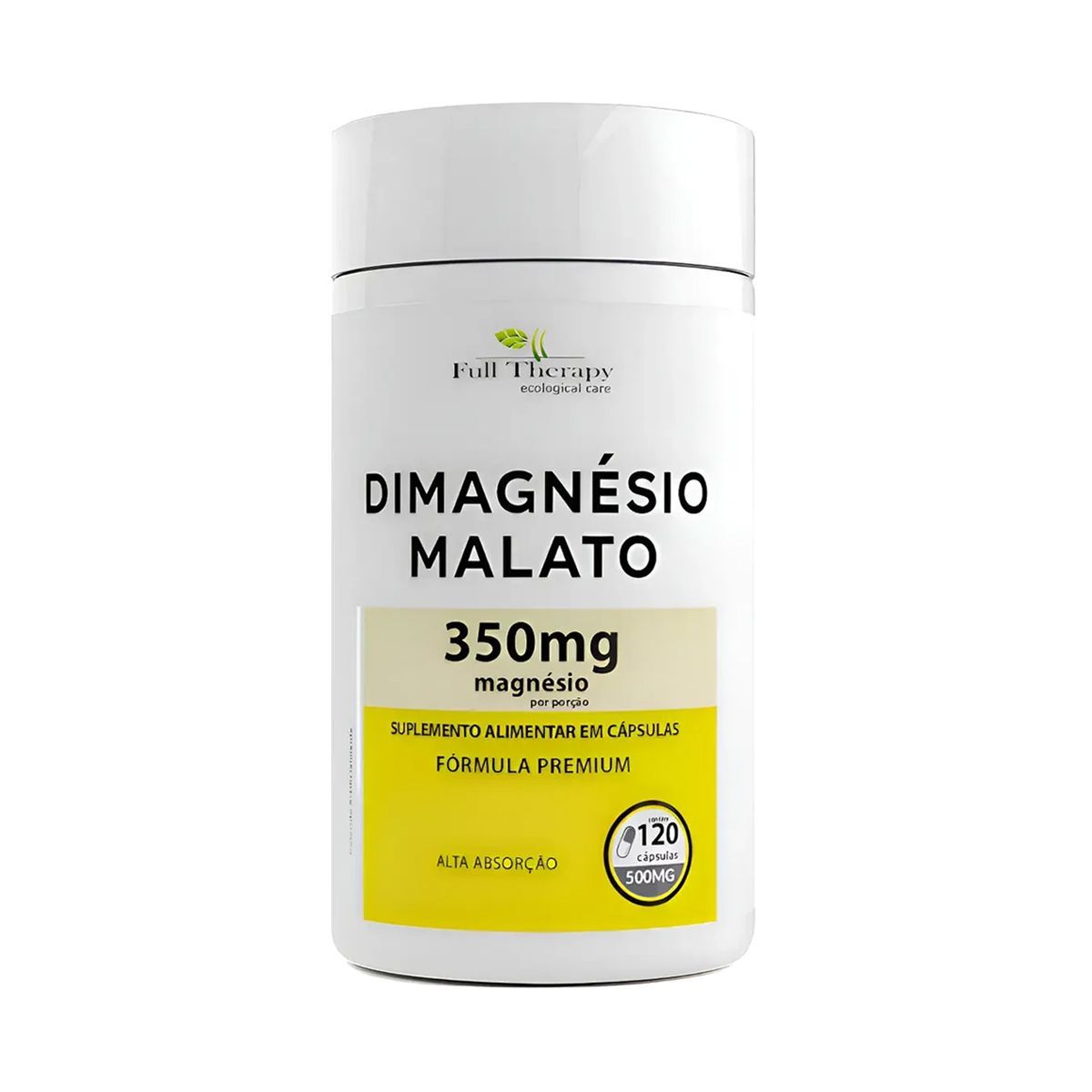 Dimagn�sio Malato 350mg - 120 C�psulas - Full Therapy