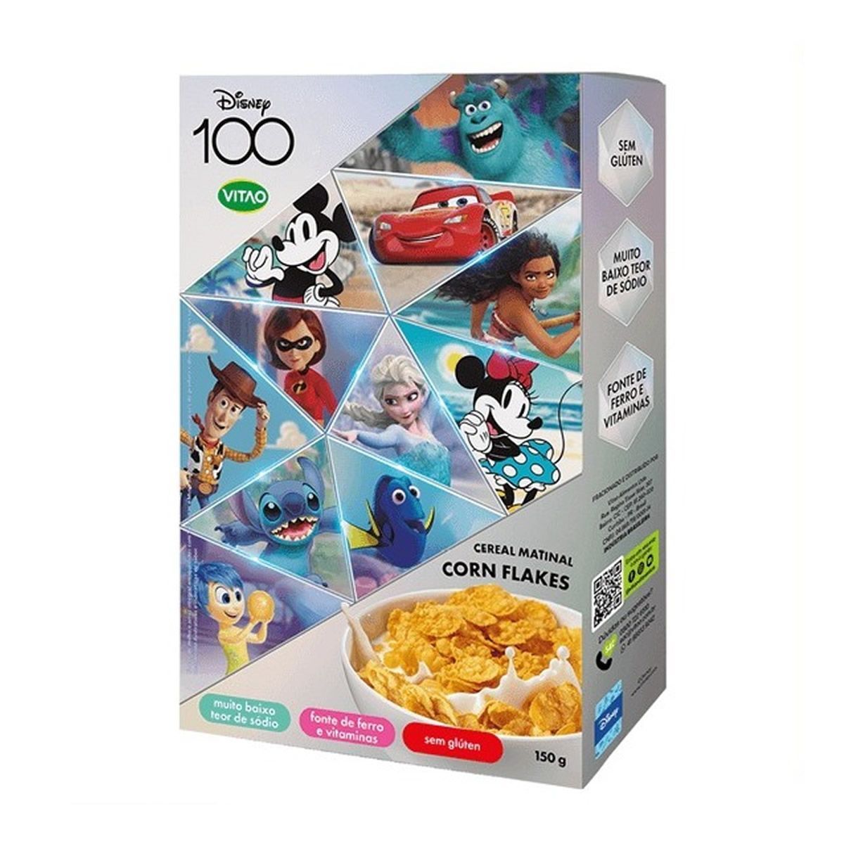 Disney Cereal sem Gl�ten - 150g Natural - VITAO*** Data Venc. 17/06/2025