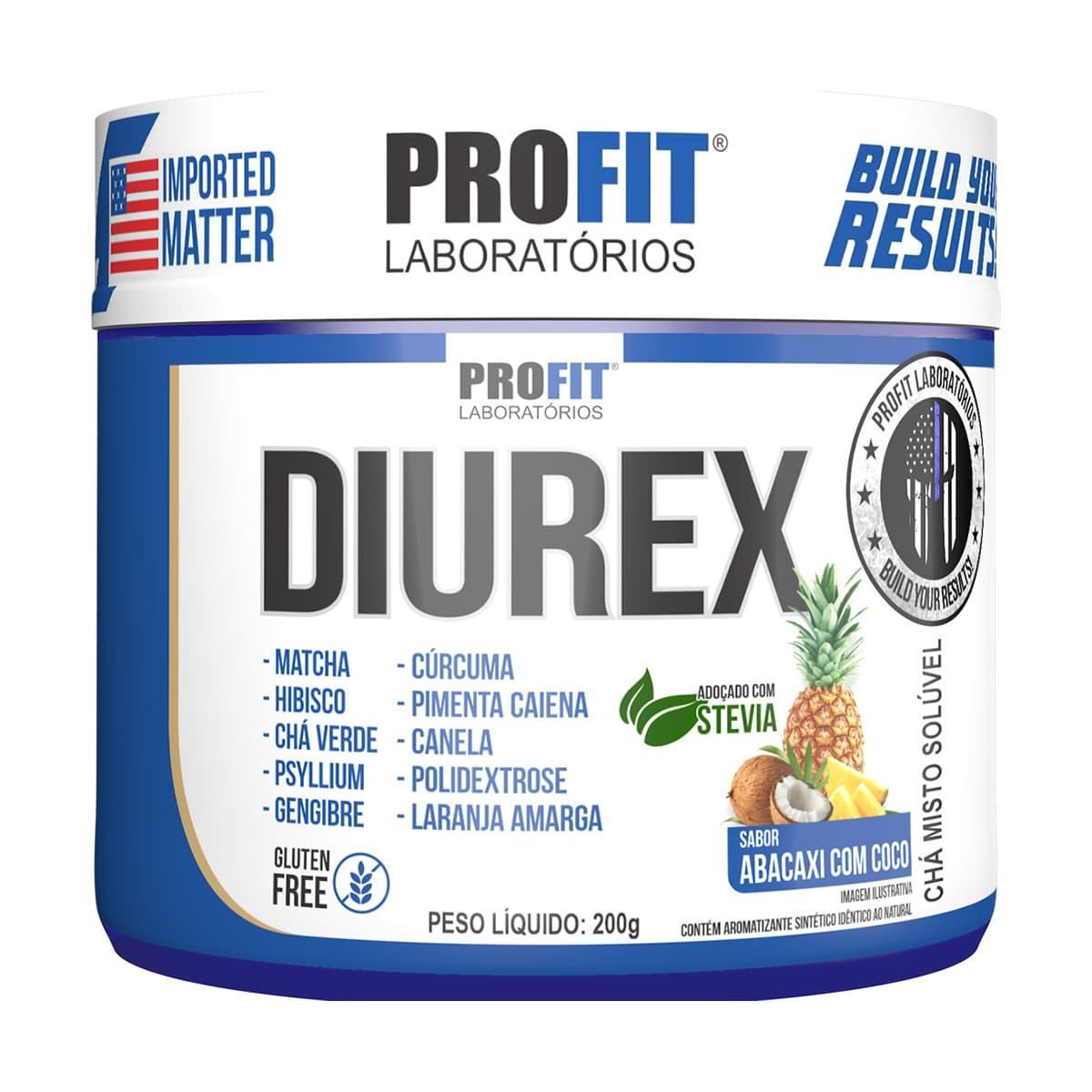 Diurex - 200g Abacaxi Com Coco - Profit Laborat�rios