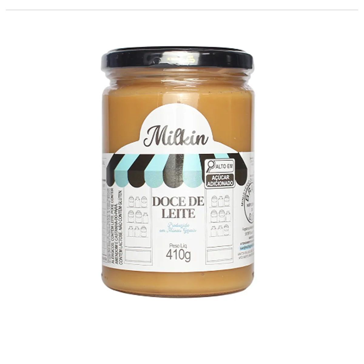 Doce de Leite - 410g Tradicional - Milkin*** Data Venc. 12/04/2025