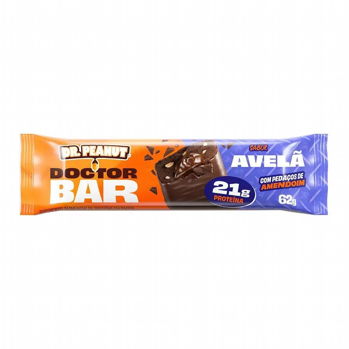 Doctor Bar - 1 Unidade de 62g Avel� - Dr.Peanut*** Data Venc. 02/04/2026