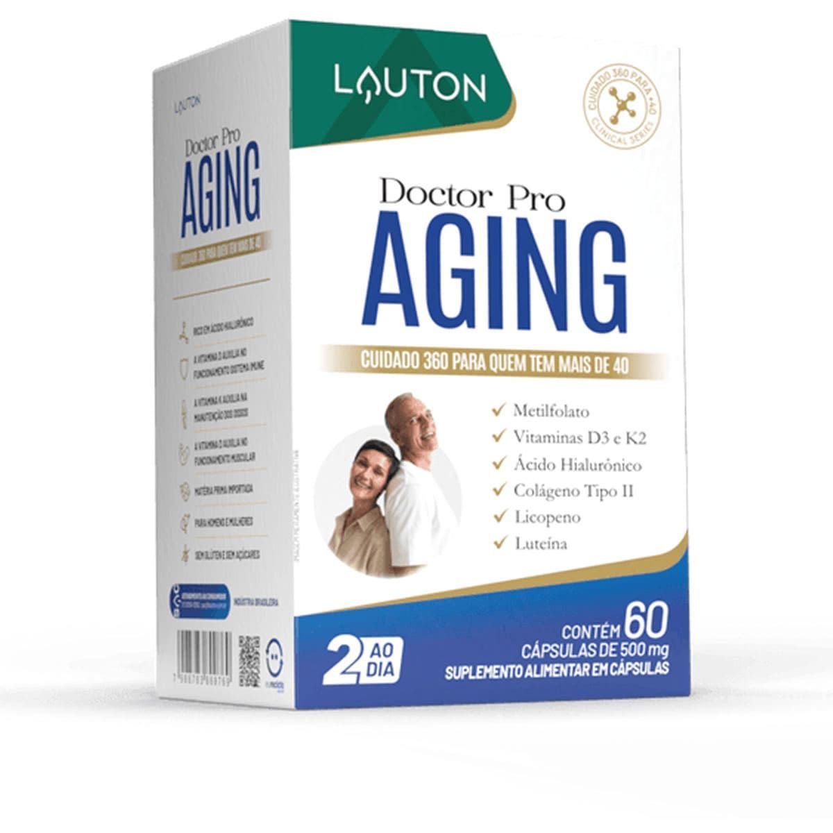 Doctor Pro Aging - 60 C�psulas - Lauton Nutrition