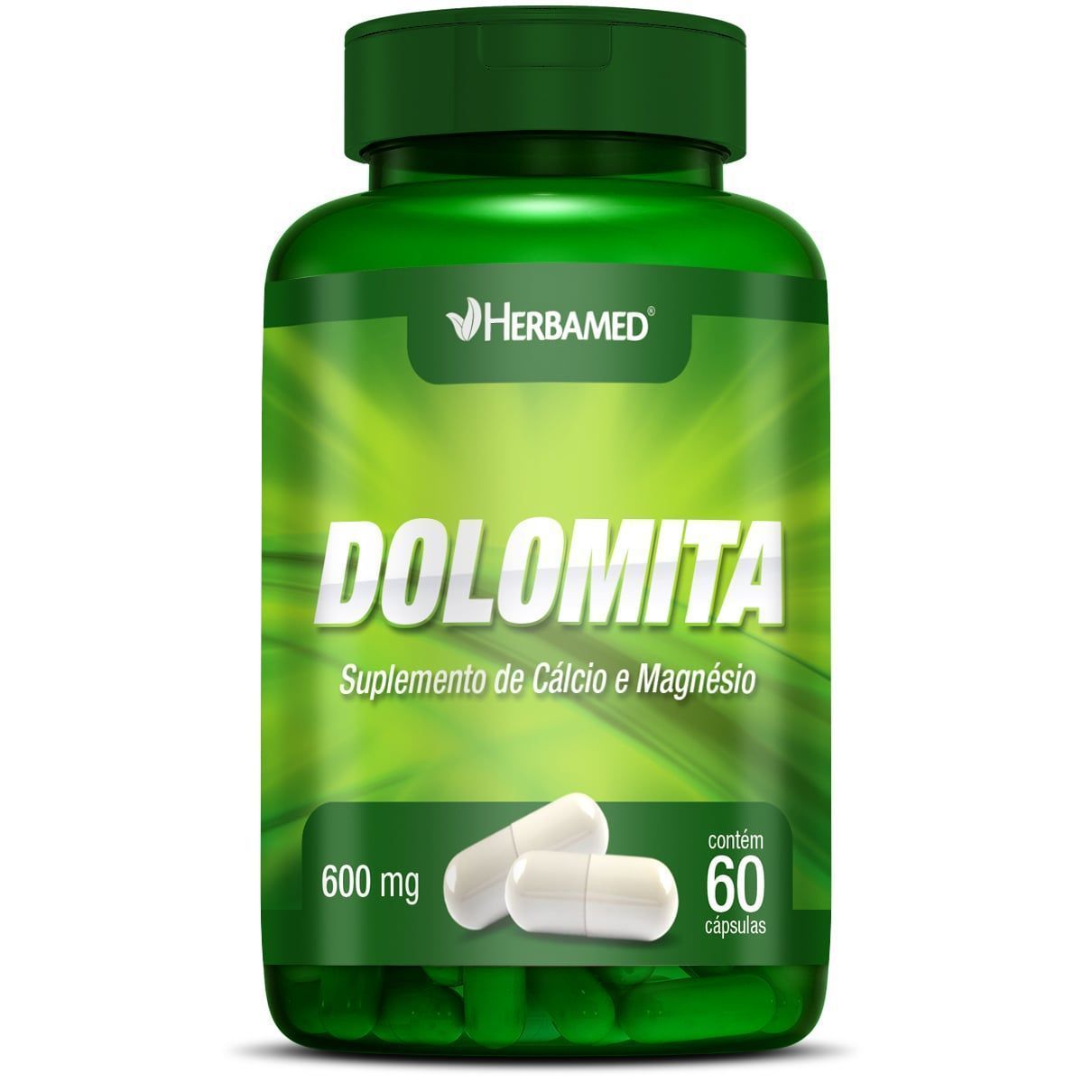 Dolomita 600mg 60 C�psulas - Herbamed