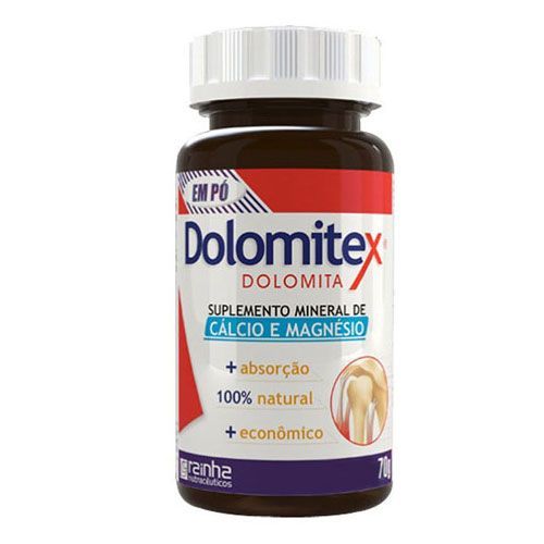 Dolomitex em p�- 70g - Rainha Nutrac�uticos