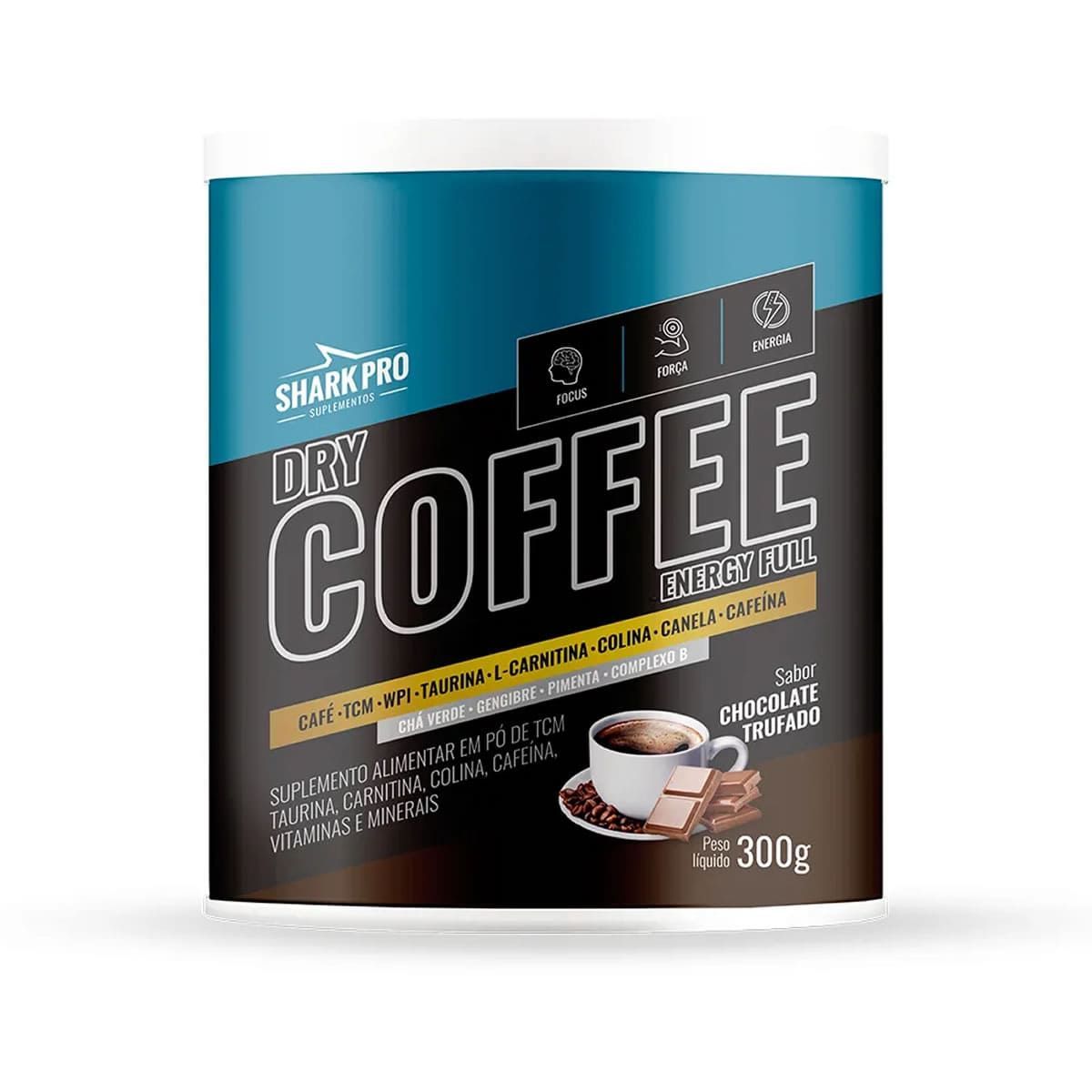 Dry Coffee - 300g Chocolate Trufado - Shark Pro