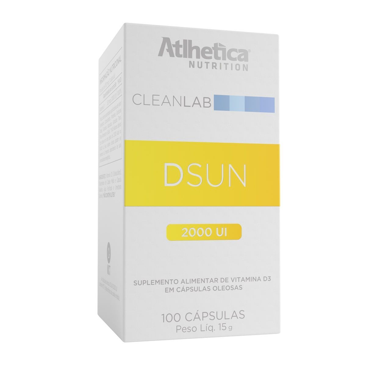 DSUN 2000 UI - 100 C�psulas - Atlhetica Nutrition