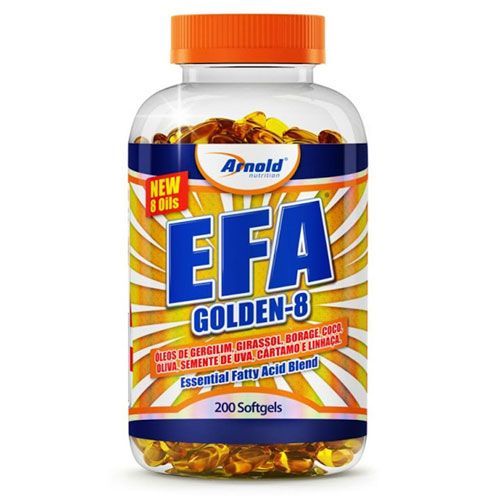 Efa Golden 8 - 200 C�psulas - Arnold Nutrition