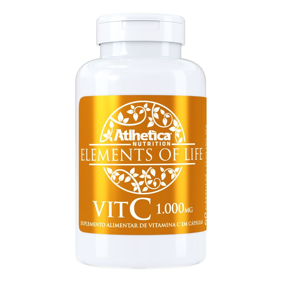 Elements Of Life Vit C - 60 C�psulas - Atlhetica Nutrition