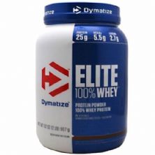 Elite 100% Whey Protein - 907g Vanilla Cupcake - Dymatize