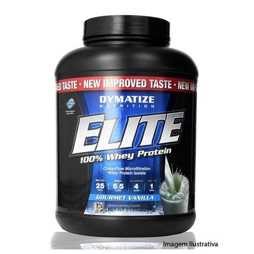 Elite Whey Protein  Baunilha 2270g - Dymatize