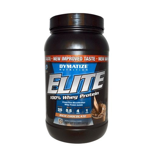 Elite 100% Whey Protein - Chocolate 907g - Dymatize Nutrition