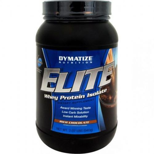 Elite Whey Protein Isolate - Chocolate 930g - Dymatize