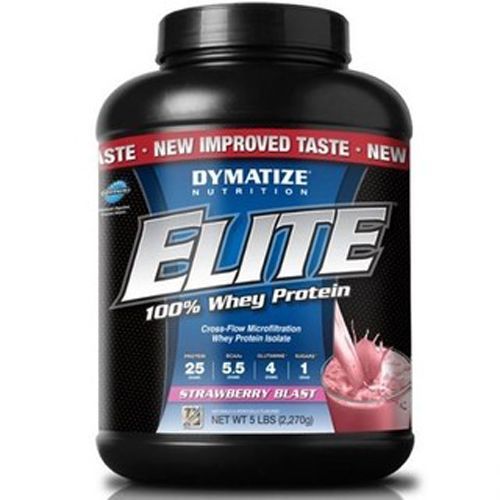 Elite Whey Protein - Strawberry Blast 2270g - Dymatize