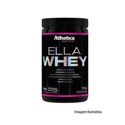 Ella Whey Diet - 600g Chocolate Belga - Atlhetica Nutrition