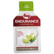 Endurance Caffeine Gel - 1 Sach� 30g Lim�o - Vitafor*** Data Venc. 30/7/23