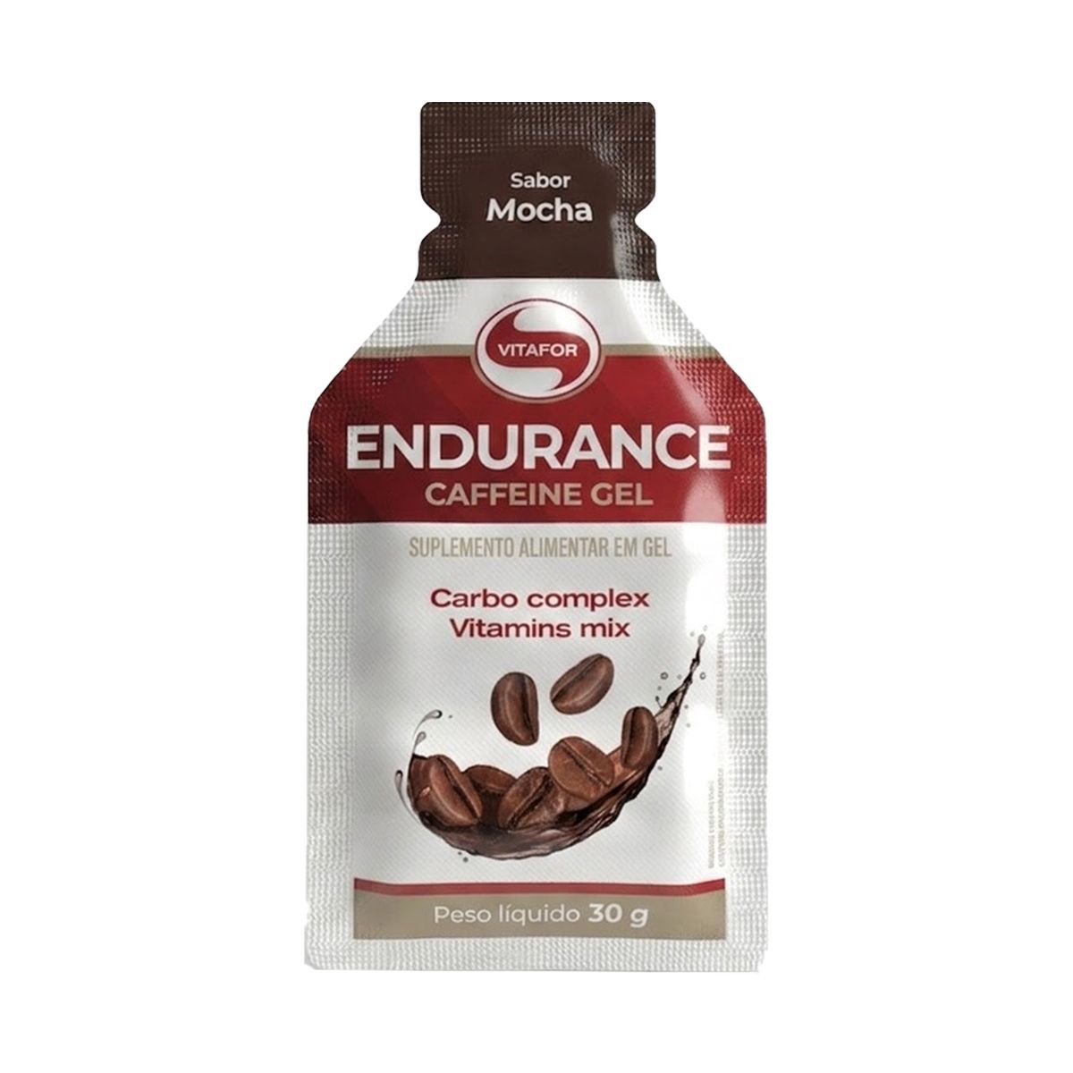 Endurance Caffeine Gel - 1 Sach� 30g Mocha - Vitafor