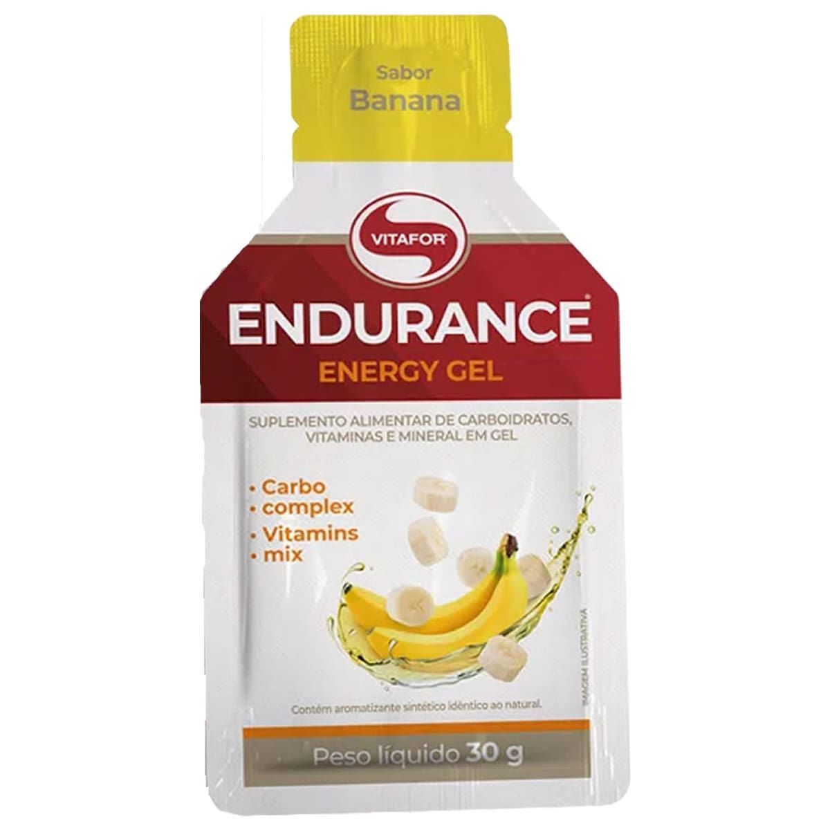 Endurance Energy Gel - 1 Sach� Banana - Vitafor*** Data Venc. 30/03/2026