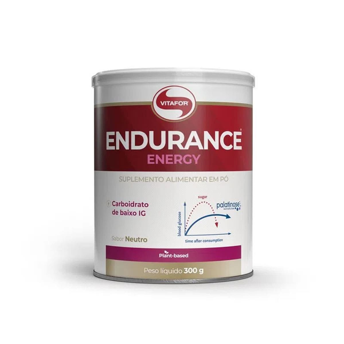Endurance Energy Palatinose - 300g Neutro - Vitafor