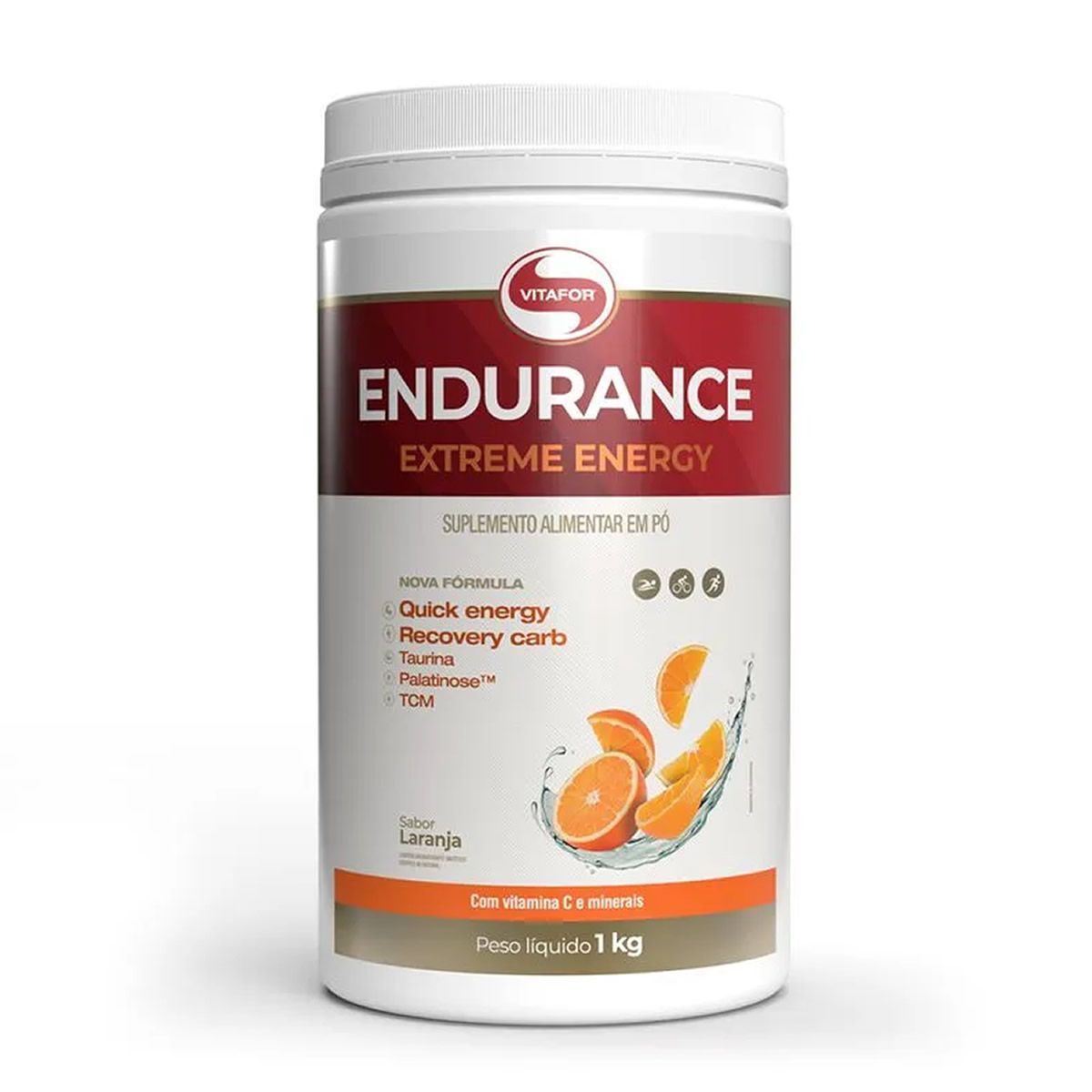 Endurance Extreme Energy - 1000g Laranja - Vitafor*** Data Venc. 30/08/2026