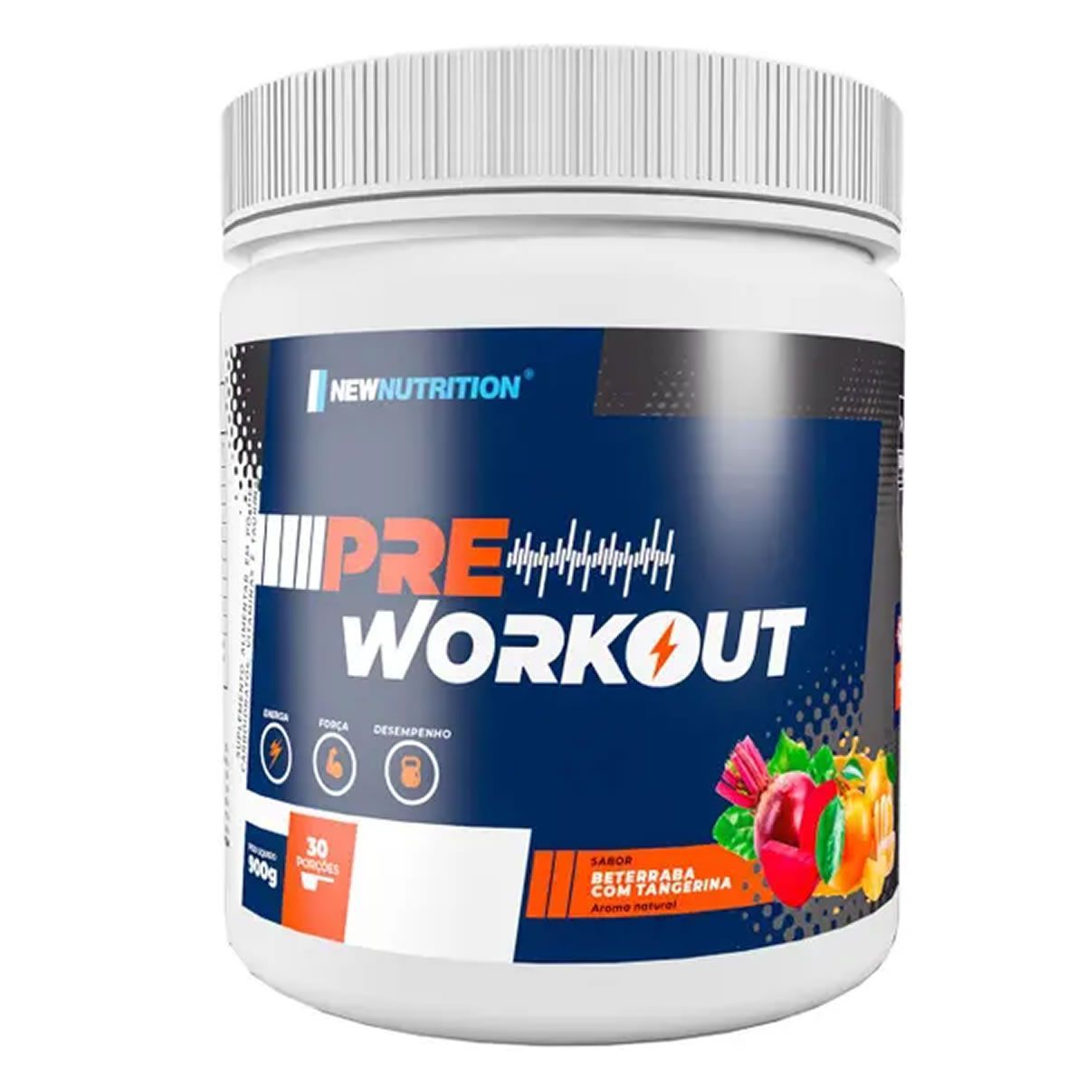 Pre Workout Endurance Series - 900g Beterraba Com Tangerina - NewNutrition