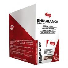 Endurance T-Rex Gel Energ�tico - 12 Unidades 30g Chocolate - Vitafor
