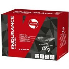 Endurance T-Rex Gel Energ�tico - 24 Unidades 30g Frutas C�tricas - Vitafor