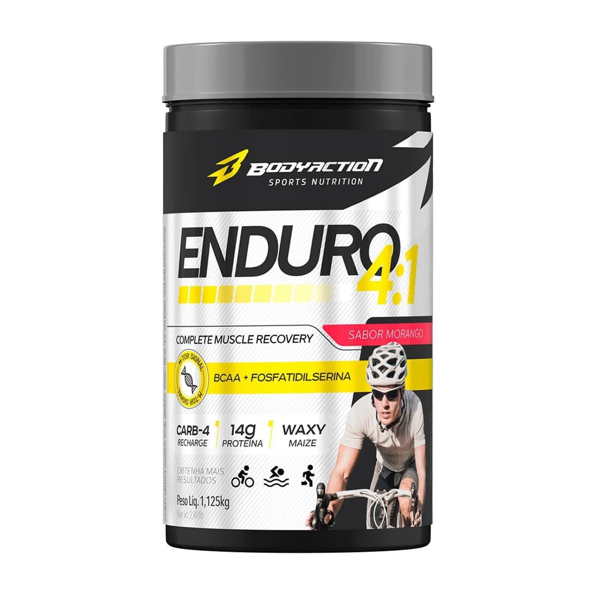 Enduro 4:1 - 1125g Morango - BodyAction*** Data Venc. 30/04/2026 A.L.