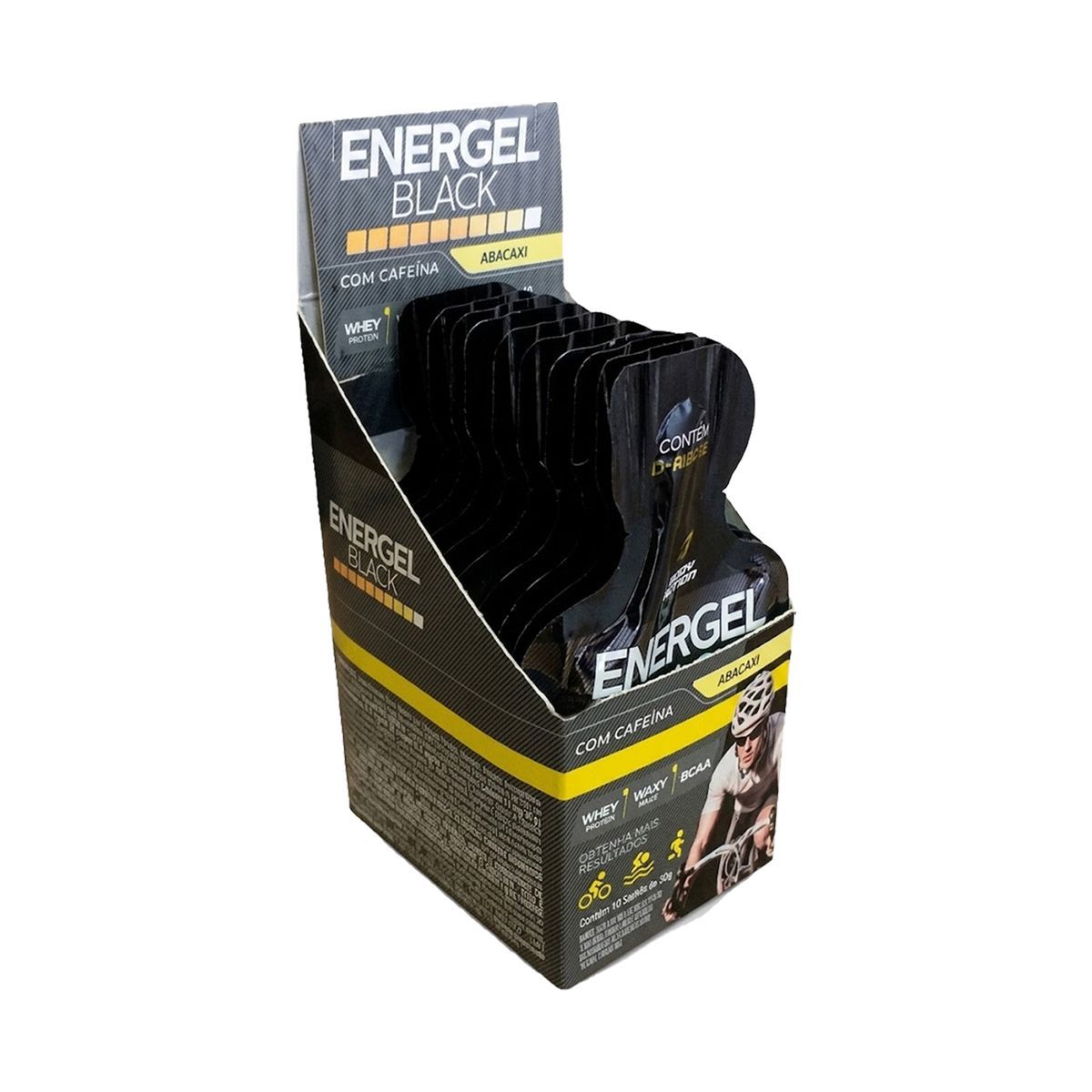 Energel Black - 10 Sach�s Abacaxi - BodyAction