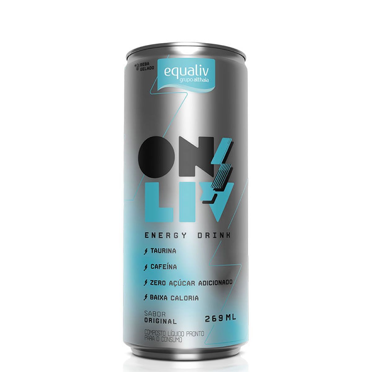 Energ�tico ONLIV - 269ml Sabor Original - Equaliv