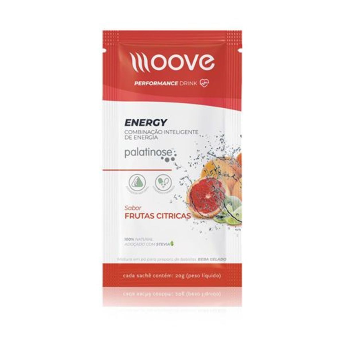 Energy - 1 Envelope 20g - Frutas C�tricas - Moove Nutrition