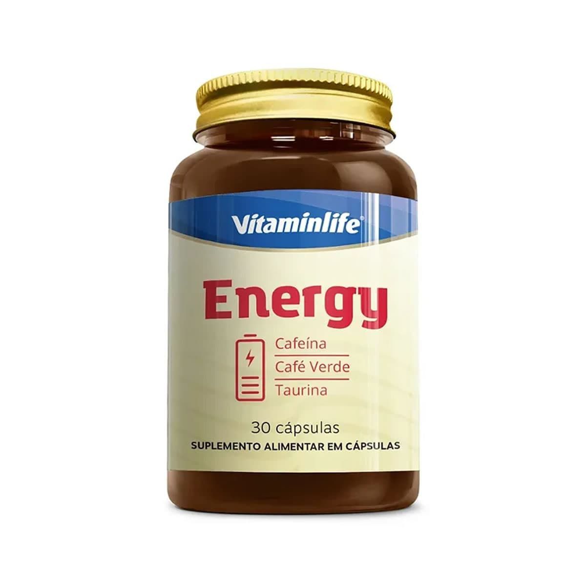 Energy - 30 C�psulas - Vitaminlife