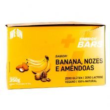Energy Bars - 10 Unidades 35g Banana, Nozes & Am�ndoas - WE:ON