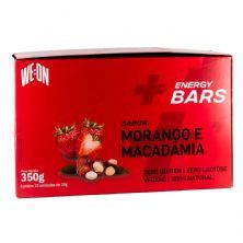 Energy Bars - 10 Unidades 35g Morango & Macadamia - WE:ON