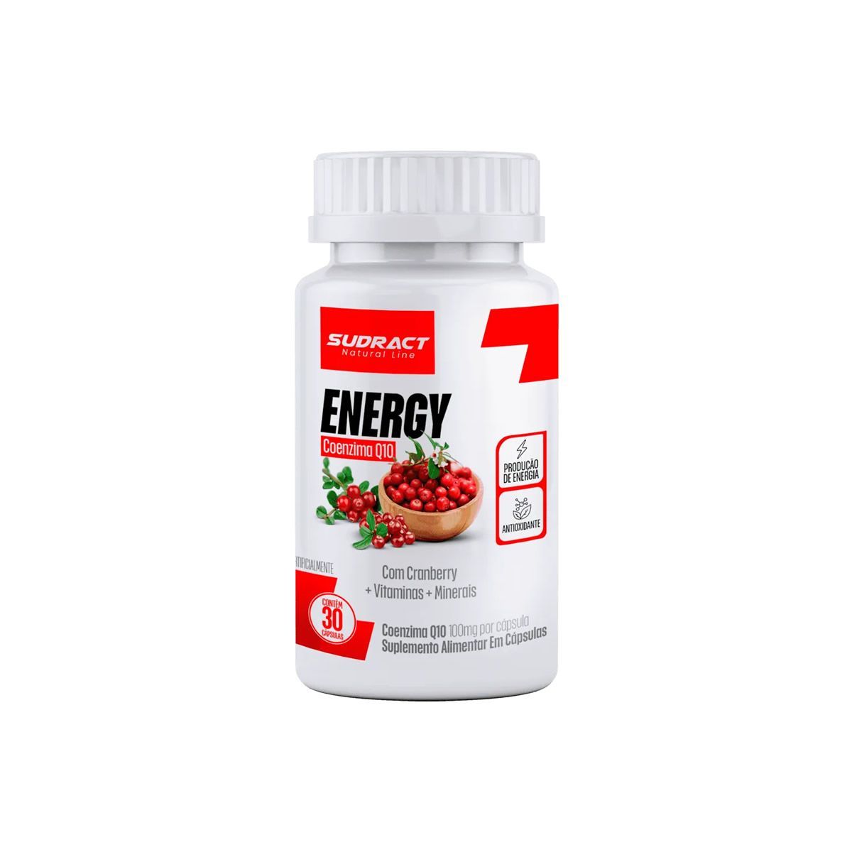 Energy Coenzima Q10 - 30 C�psulas - Sudract