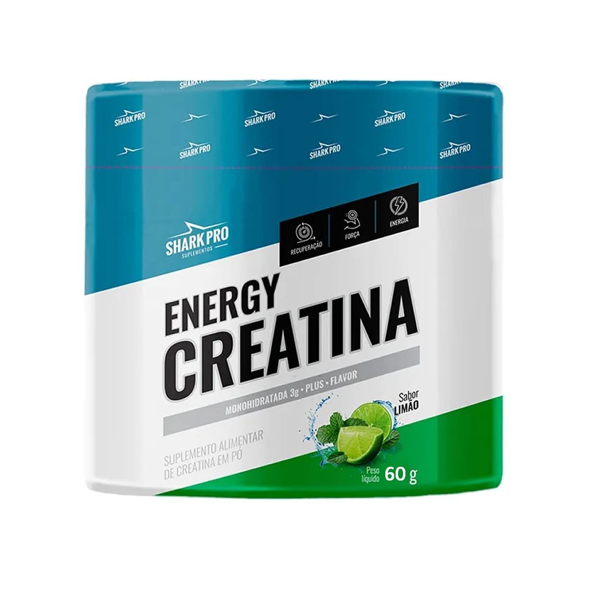 Energy Creatina - 60g Lim�o - Shark Pro
