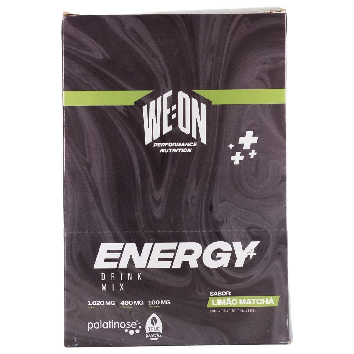 Energy+ Drink Mix - 10 Sach�s 40g Lim�o Match� - WE:ON*** Data Venc. 30/8/23