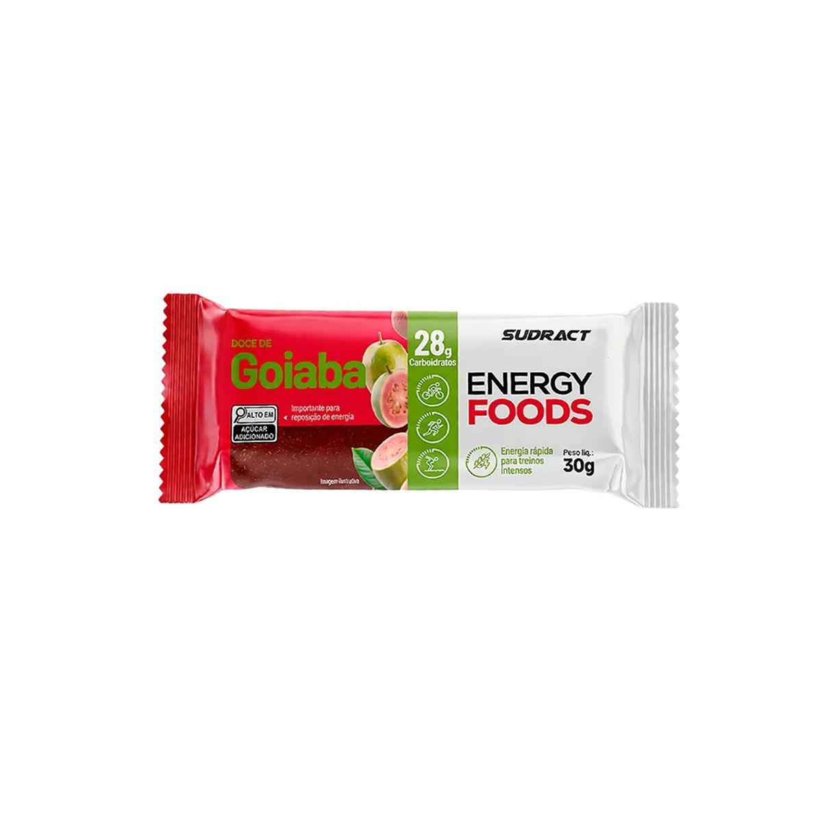 Energy Foods - 1 Unidade 30g Goiaba - Sudract