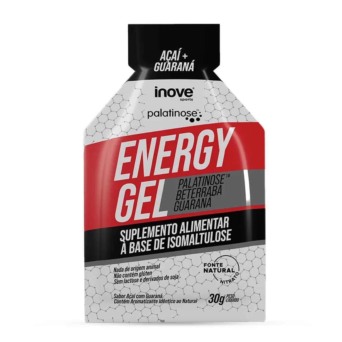 Energy Gel - 1 Sach� 30g A�a� + Guaran� - Inove Sports