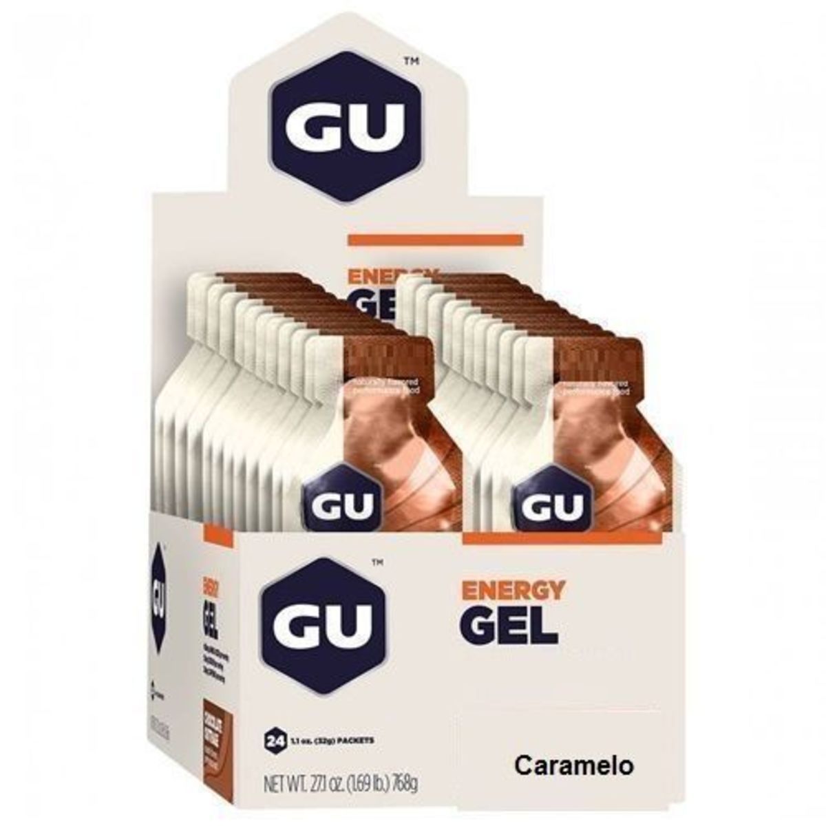 Energy Gel - 24 Sach�s 32g Caramelo - GU