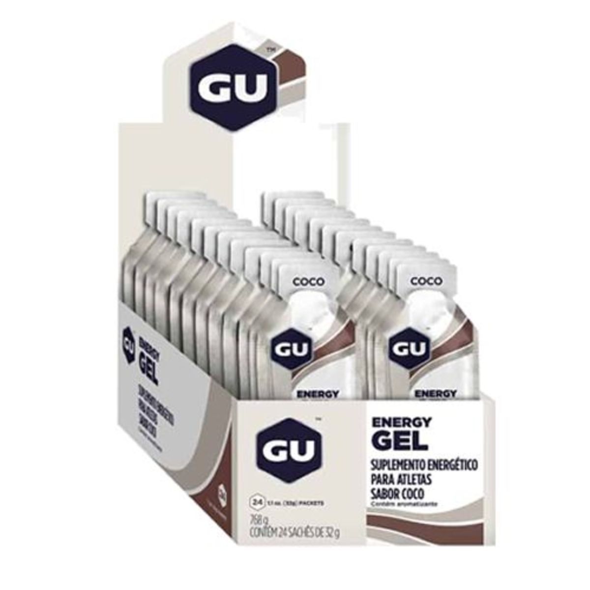 Energy Gel - 24 Sach�s 32g Coco - GU*** Data Venc. 30/01/2024