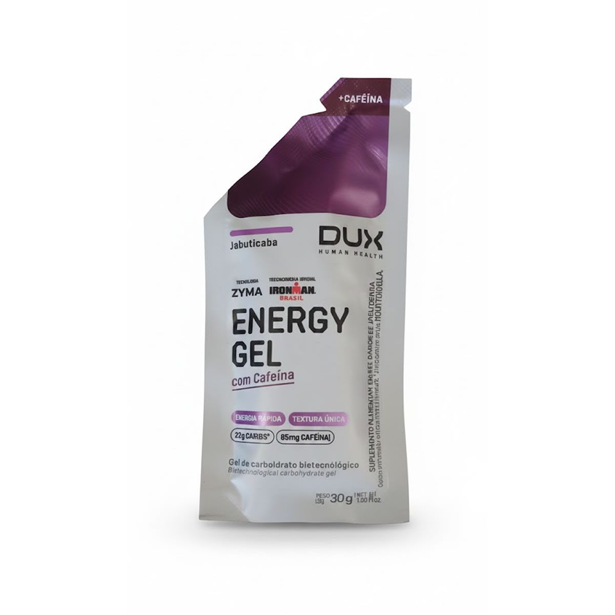 Energy Gel com Cafe�na - 1 Unidade 30g Jabuticaba - Dux Nutrition