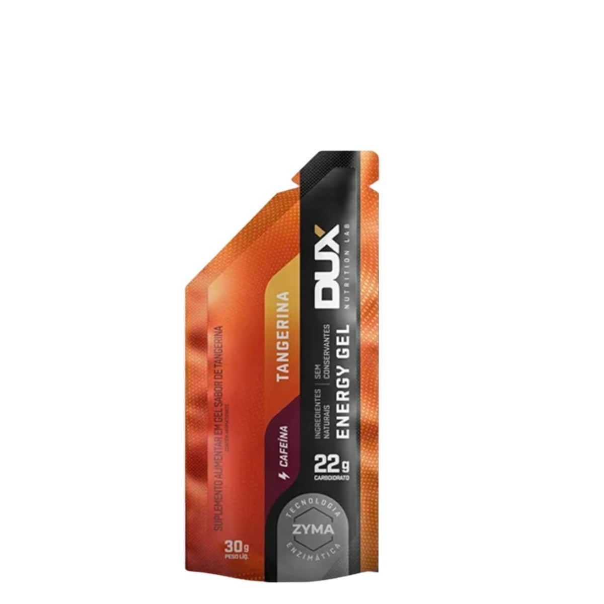 Energy Gel com Cafe�na - 1 Unidade 30g Tangerina - Dux Nutrition