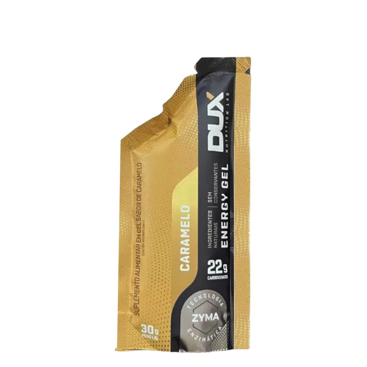 Energy Gel sem Cafe�na - 1 Unidade 30g Caramelo - Dux Nutrition