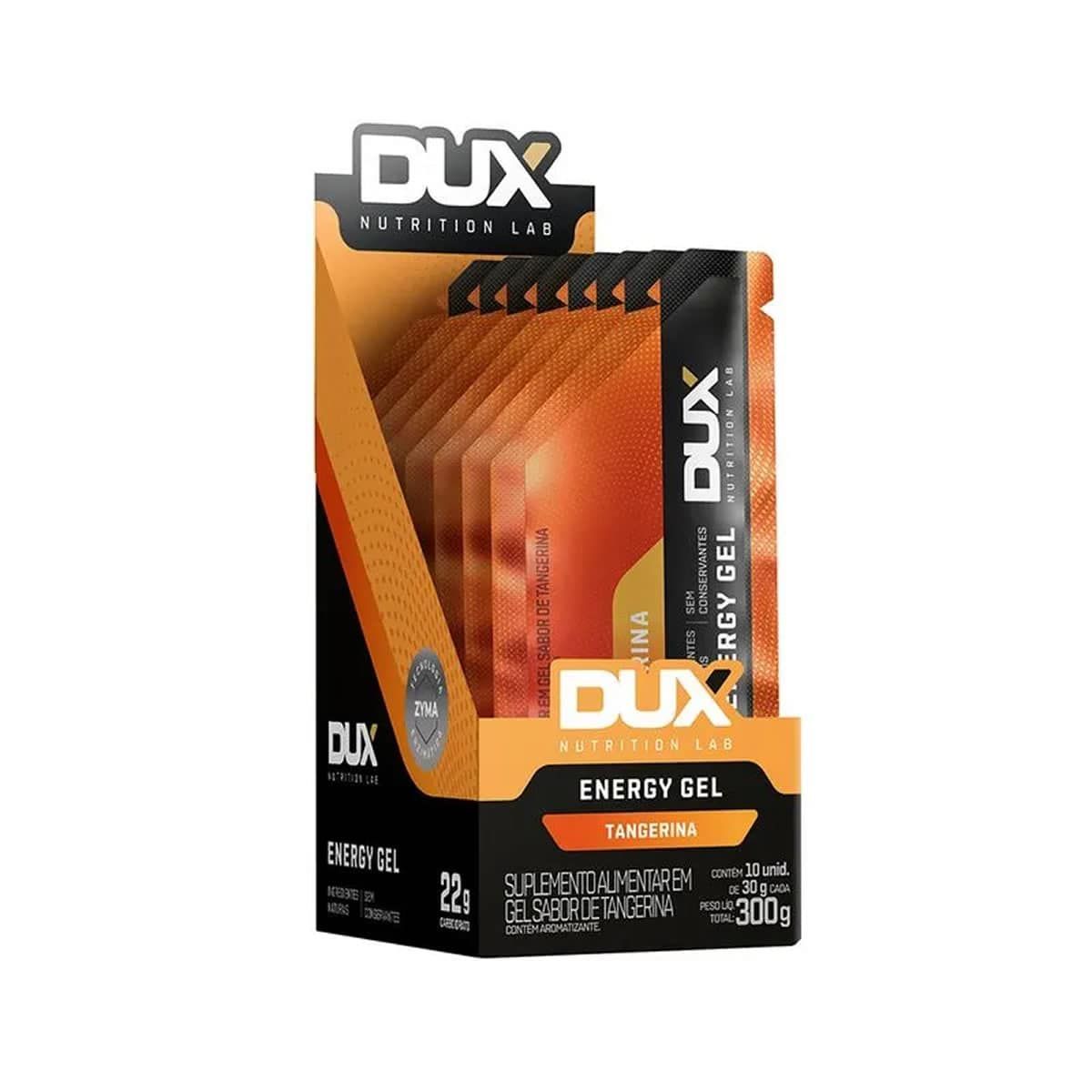 Energy Gel sem Cafe�na - 10 Unidades 30g Tangerina - Dux Nutrition