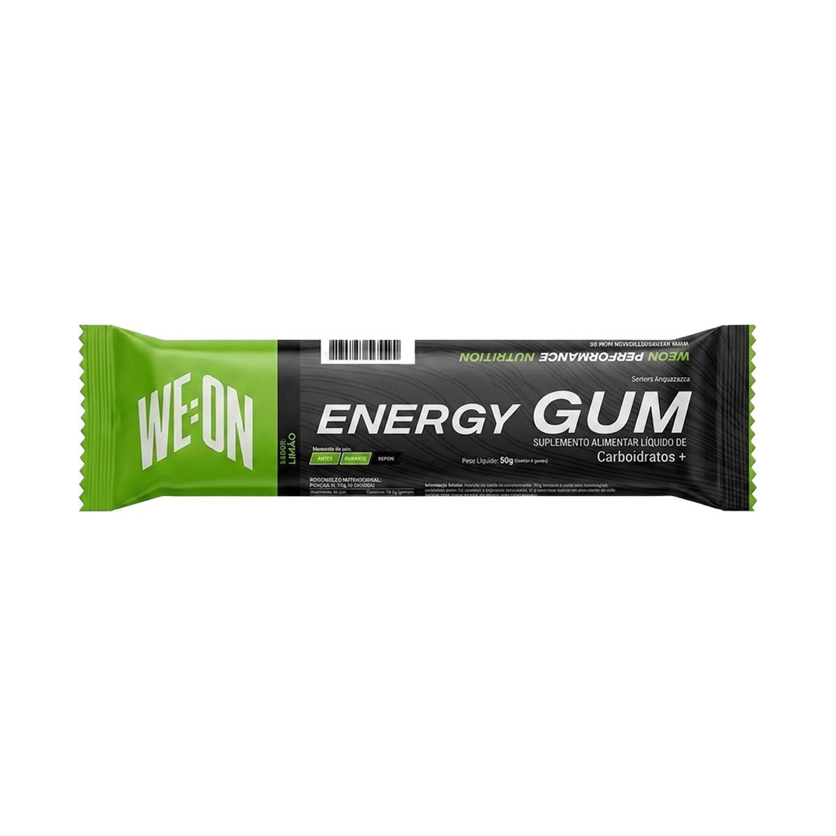 Energy Gum + Palatinose - 1 Unidade 50g Lim�o - WE:ON
