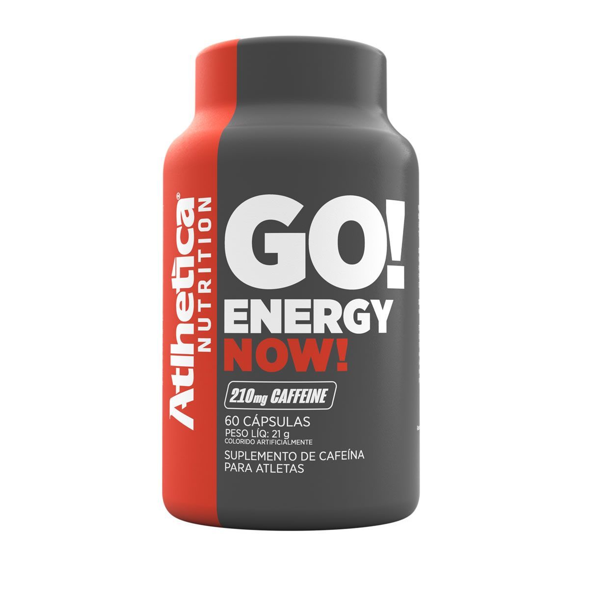 Energy Now - 60 C�pulas - Atlhetica Nutrition