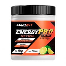 Energy Pro Black Pr� Treino - 150g Lim�o - Sudract Nutrition