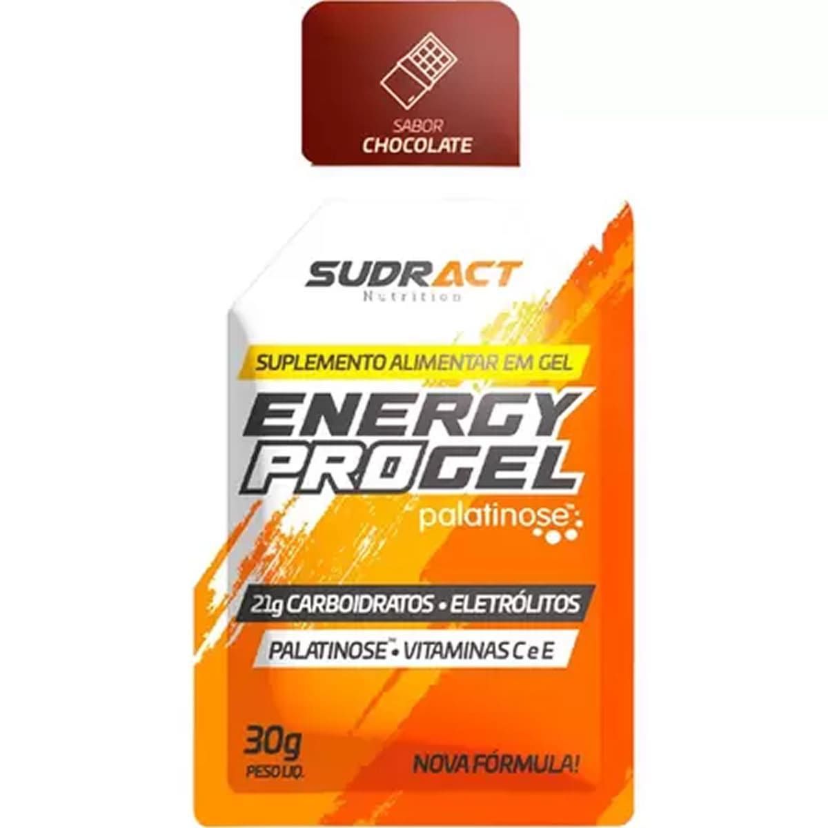 Energy Pro Gel - 1 Sach� de 30g Chocolate - Sudract Nutrition