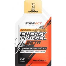 Energy Pro Gel Beta - 1 Sach� 30g Leite Condensado � Sudract Nutrition